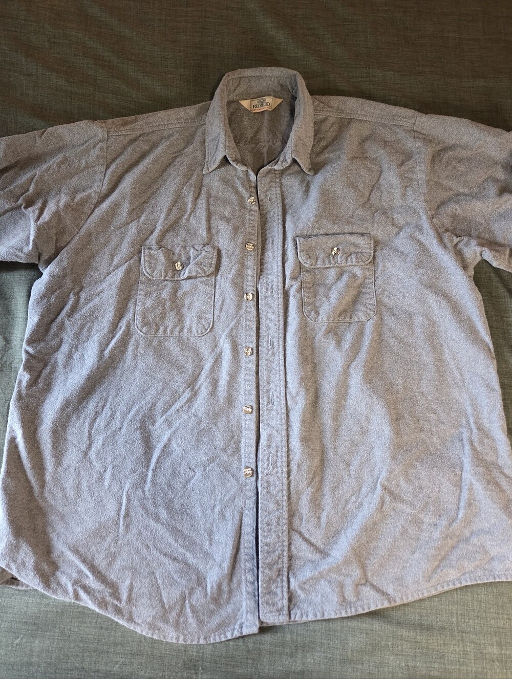Redhead Flannel Button Down Size 2X